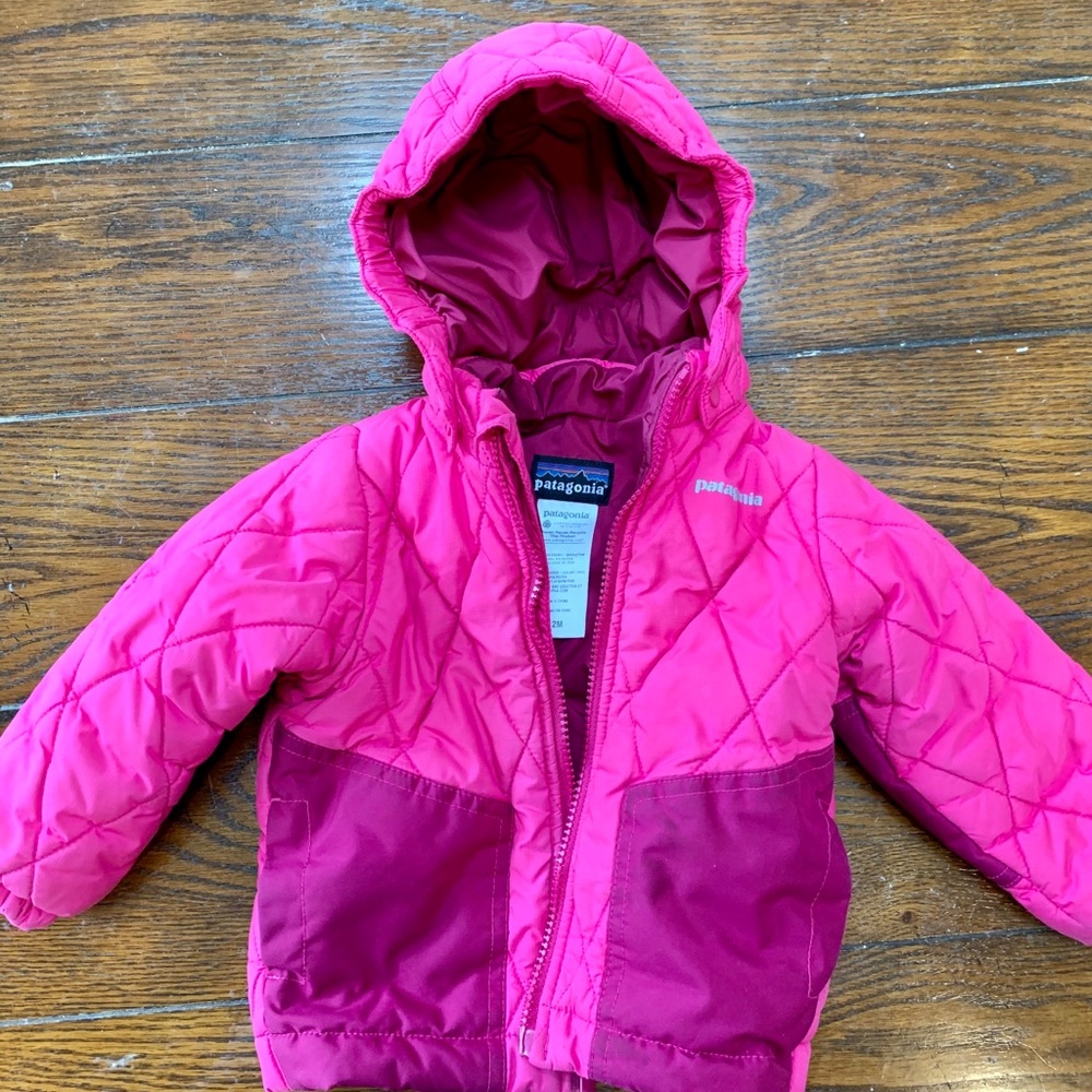 Baby Girl Patagonia Winter Jacket-12 Months